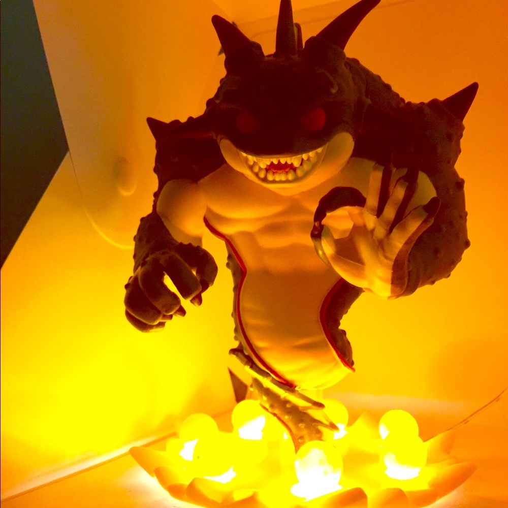 Funko pop custom porunga light up dragon ball